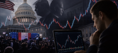 Political betting Polymarket - how prices form and what drives volatility