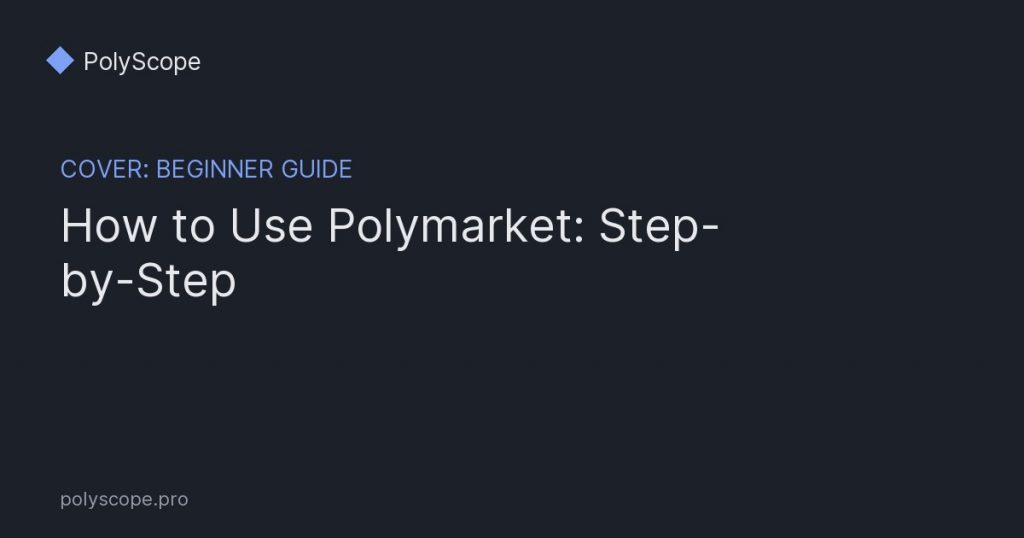 how to use polymarket step by step